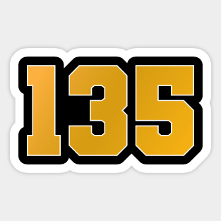 135 Sticker